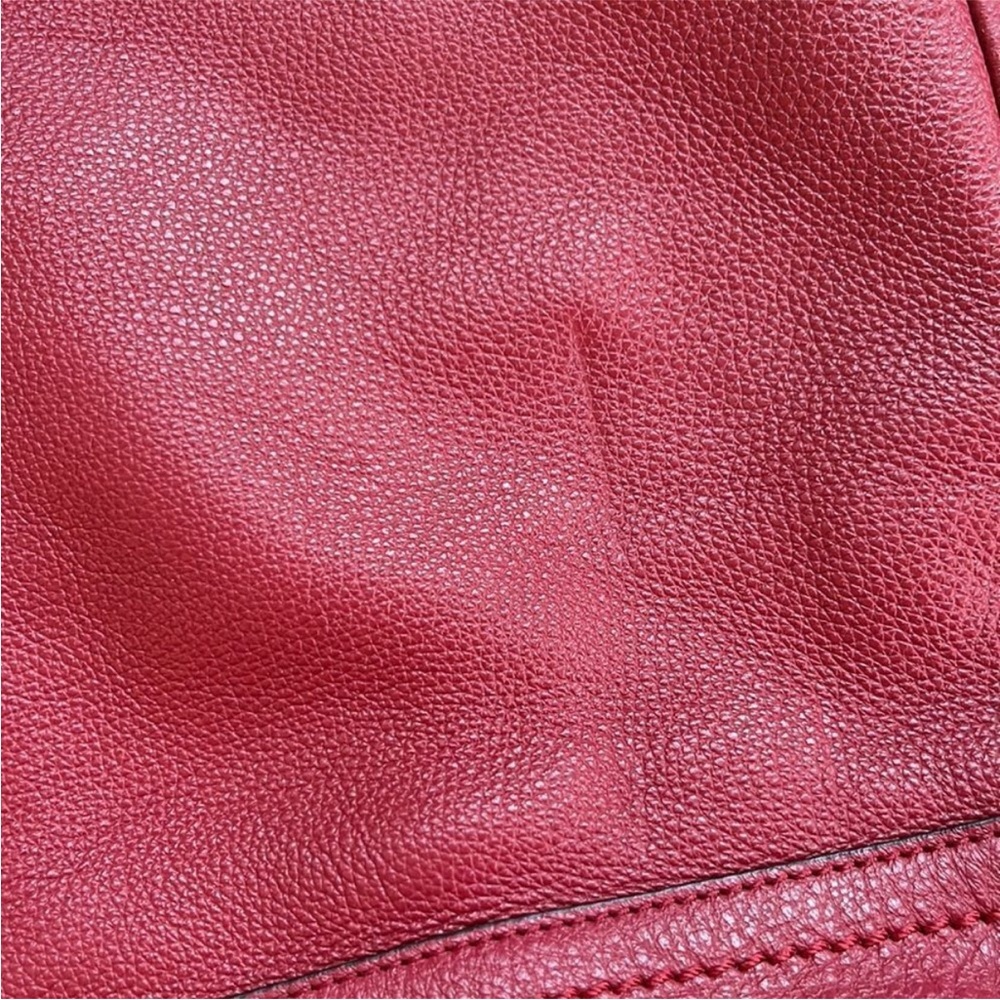 Coach Park Leather Crossbody Bag / Purse Black Cherry NWT - Picture 10 of 11